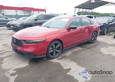 2023 Honda Accord Hybrid Sport from USA, damaged, VIN 1HGCY2F51PA067877